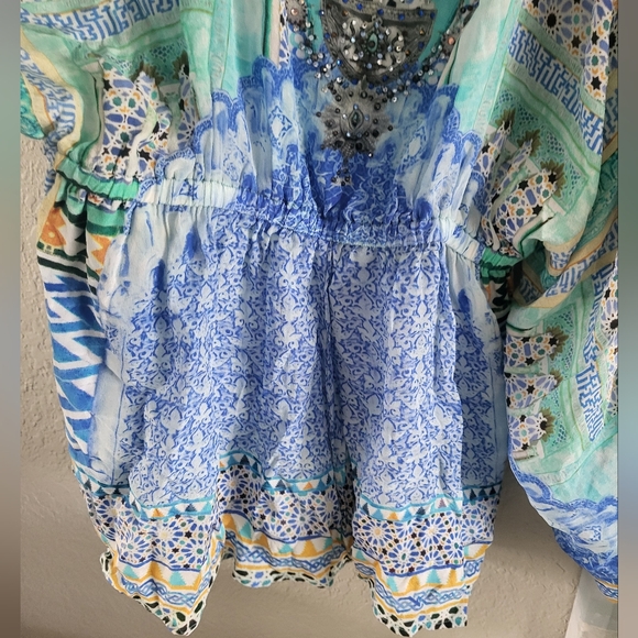 Camilla Drop Shoulder Silk Playsuit Jumpsuit Romper - Picture 4 of 8